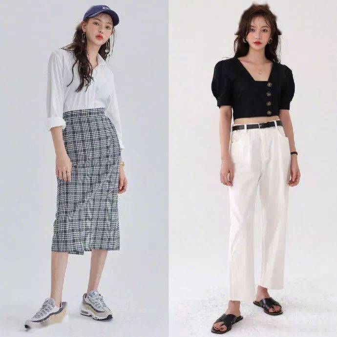 最新夏季服装搭配图片，时尚潮流指南，引领你的夏日穿搭风尚